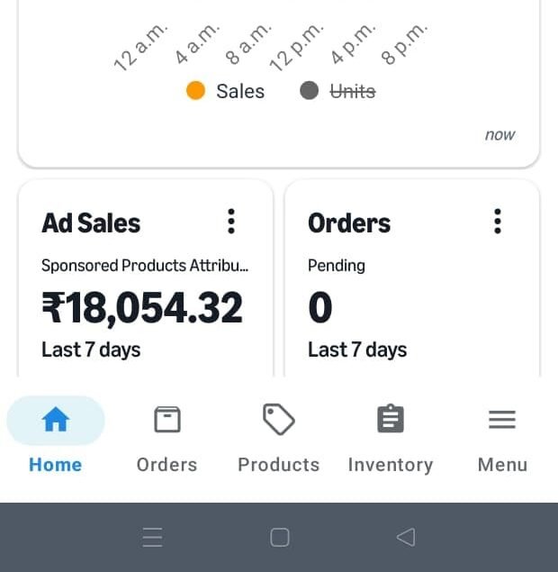 Amazon seller growth screenshot