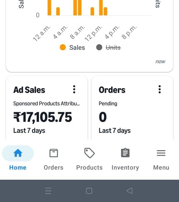 Amazon product ranking screenshot
